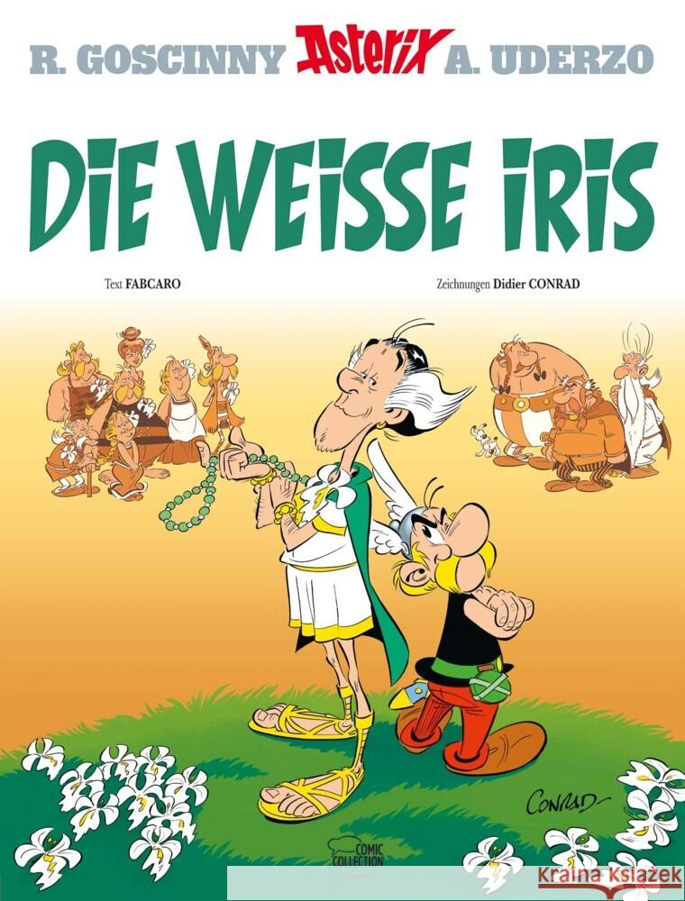 Asterix - Die weiße Iris Fabcaro 9783770424405 Ehapa Comic Collection - książka