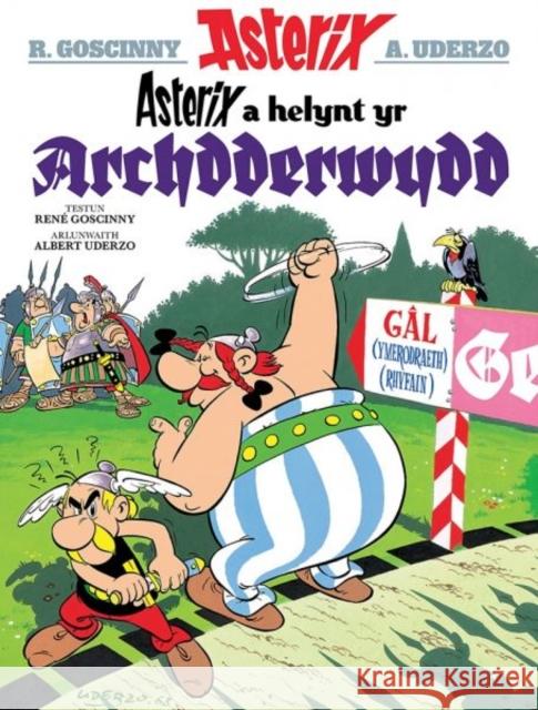 Asterix a Helynt yr Archdderwydd Rene Goscinny 9781913573225 Dalen (Llyfrau) Cyf - książka