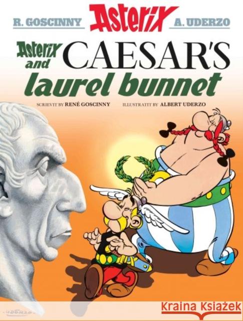 Asterix and Caesar's Laurel Bunnet Rene Goscinny 9781913573218 Dalen (Llyfrau) Cyf - książka