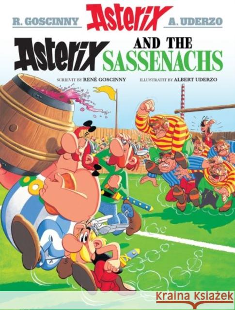 Asterix and the Sassenachs (Scots) Rene Goscinny 9781906587659 Dalen (Llyfrau) Cyf - książka