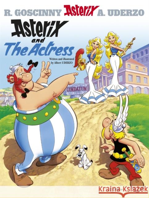 Asterix: Asterix and The Actress: Album 31 Rene Goscinny 9780752846583  - książka