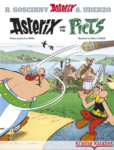 Asterix: Asterix and The Picts: Album 35 Jean-Yves Ferri 9781444011692 Little, Brown Book Group - książka