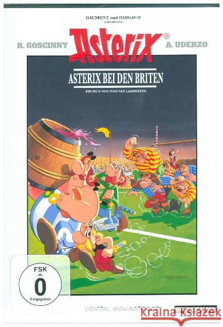 Asterix bei den Briten, 1 DVD (Digital Remastered) : Frankreich Goscinny, René, Uderzo, Albert 4006680072586 Studiocanal - książka