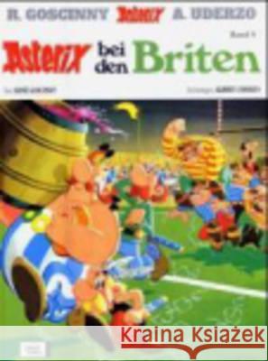 Asterix in German: Asterix bei den Briten Rene Goscinny 9783770436088 Egmont EHAPA Verlag GmbH - książka