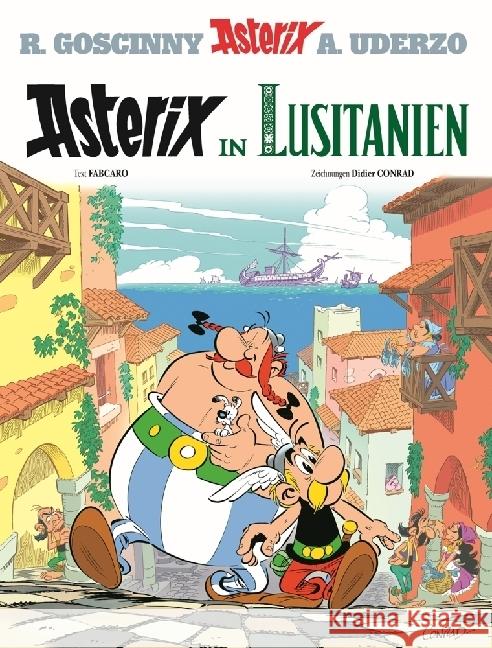 Asterix in Lusitanien Fabcaro, Conrad, Didier, Conrad, Didier 9783770424412 Ehapa Comic Collection - książka