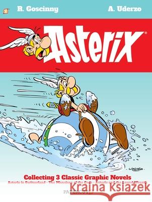 Asterix Omnibus #6: Collecting Asterix in Switzerland, the Mansions of the Gods, and Asterix and the Laurel Wreath Ren Goscinny 9781545807026 Papercutz - książka