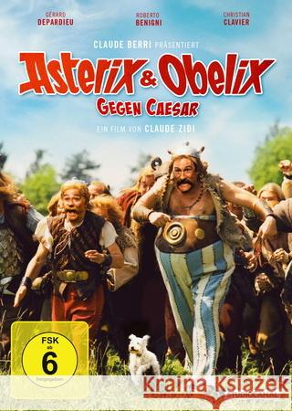 Asterix und Obelix gegen Caesar, 1 DVD : Frankreich/Deutschland/Italien Uderzzo, Alberto, Goscinny, René 4006680087535 Studiocanal - książka