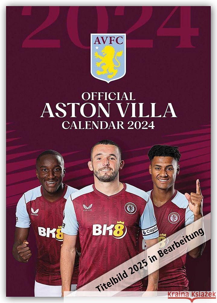 Aston Villa FC 2025 - A3-Posterkalender Danilo 9783803530288 Flechsig - książka