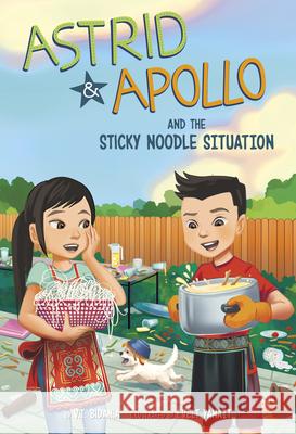 Astrid and Apollo and the Sticky Noodle Situation V. T. Bidania Evelt Yanait 9781484692462 Picture Window Books - książka