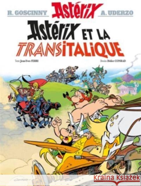 Astérix et la Transitalique Marc Levy   9782864973270 Editions Albert Rene - książka