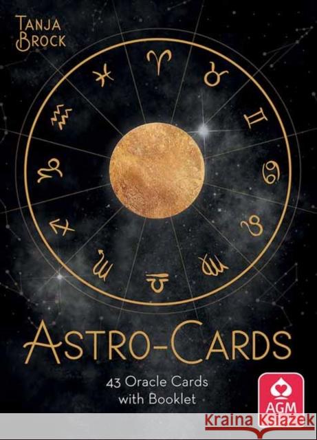 Astro-Cards: 43 Oracle Cards with Booklet Tanja Brock 9781646711376 U.S. Games - książka