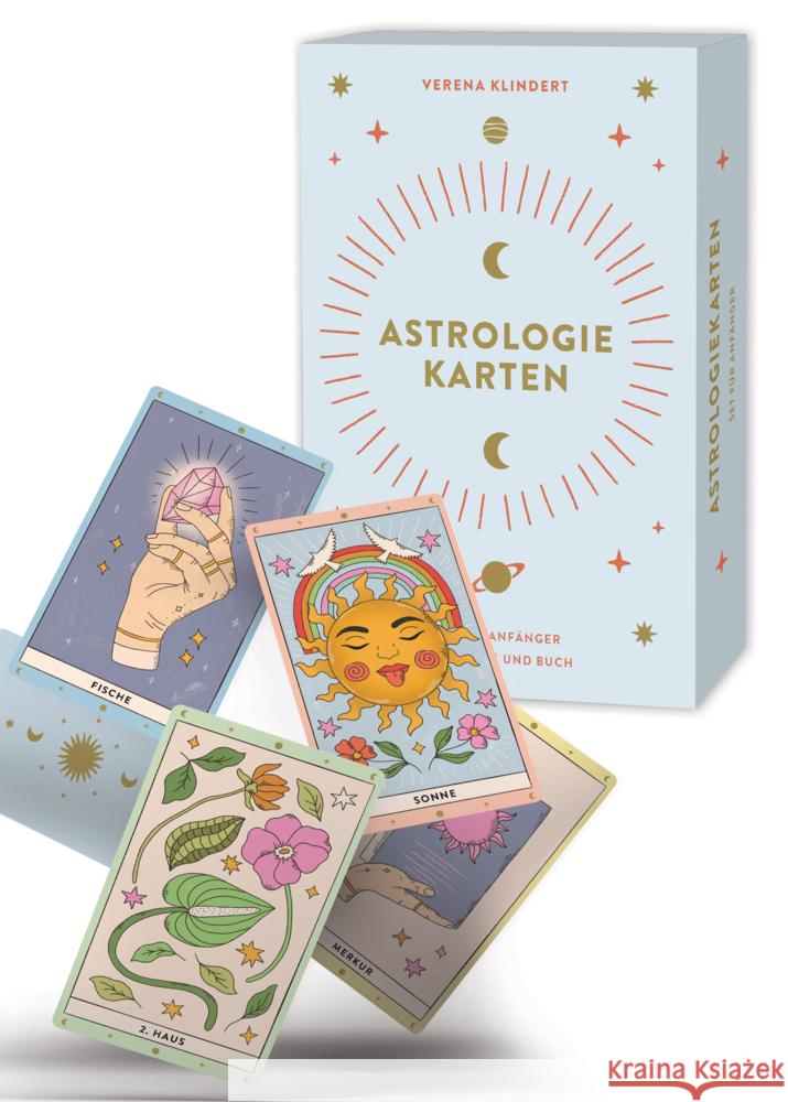 Astrologiekarten Klindert, Verena 4250940200190 YUNA - książka