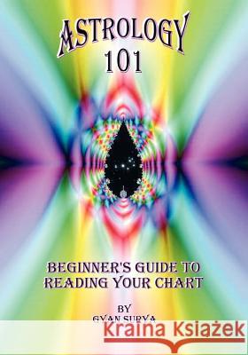 Astrology 101: Beginner's Guide to Reading Your Chart Gyan Surya 9781412014632 Trafford Publishing - książka