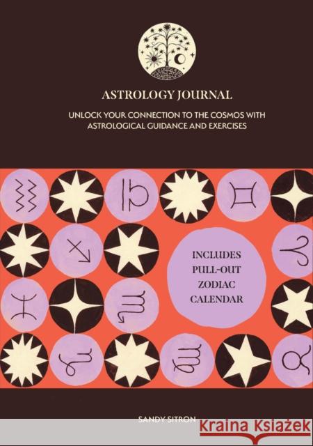 Astrology Journal: Unlock Your Connection to the Cosmos with Astrological Guidance and Exercises Sandy Sitron 9781399603072 Orion Publishing Co - książka