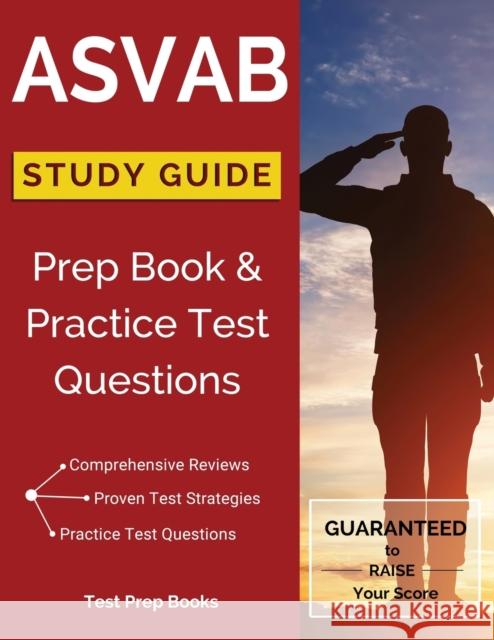 ASVAB Study Guide: Prep Book & Practice Test Questions Asvab Test Study Guide Team 9781628454185 Test Prep Books - książka