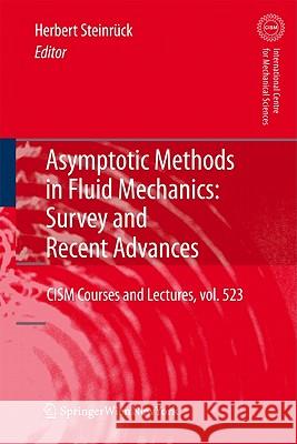 Asymptotic Methods in Fluid Mechanics: Survey and Recent Advances Herbert Steinruck 9783709104071 Not Avail - książka