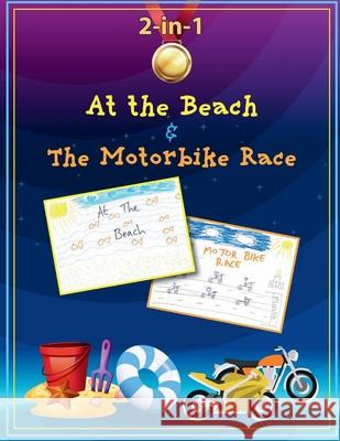 At the Beach and The Motorbike Race Shalom Greenwald 9789657041321 Discovery Books - książka