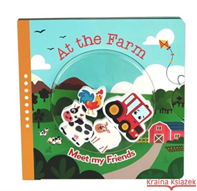 At The Farm (Meet My Friends Junior) Anne Sofie Sternberg 9788742553671 Globe - książka