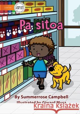 At The Shop - Pa sitoa Summerrose Campbell, Giward Musa 9781922750693 Library for All - książka