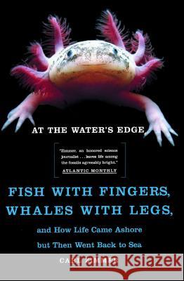 At the Water's Edge: Fish with Fingers, Whales with Legs... Carl Zimmer 9780684856230 Simon & Schuster - książka