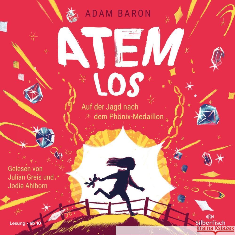 Atemlos, 6 Audio-CD Baron, Adam 9783745602135 Silberfisch - książka