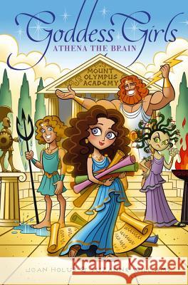 Athena the Brain Joan Holub Suzanne Williams 9781442457652 Aladdin Paperbacks - książka