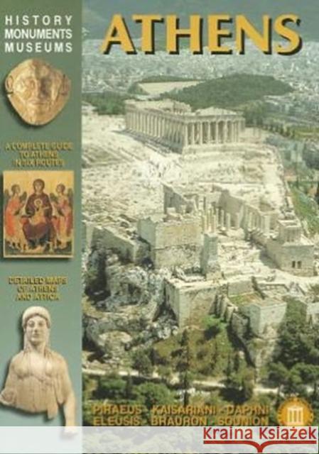 Athens - Piraeus - Kaisariani - Daphni - Eleusis - Brauron - Sounion Katerina Servi 9789602133897 Ekdotike Athenon - książka