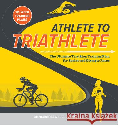 Athlete to Triathlete: The Ultimate Triathlon Training Plan for Sprint and Olympic Races Marni, MS Rd Cssd LD/N Sumbal 9781641525527 Rockridge Press - książka