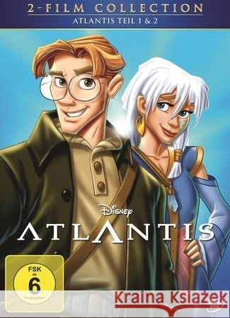 Atlantis 1+2, 2 DVDs : Disney Classics + 2. Teil  8717418532529 Walt Disney Studios Home Entertainment - książka