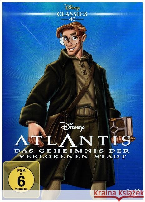 Atlantis - Das Geheimnis der verlorenen Stadt, 1 DVD : USA  8717418502492 Walt Disney Studios Home Entertainment - książka