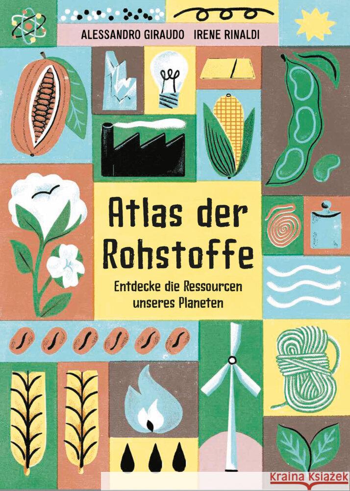Atlas der Rohstoffe Giraudo, Alessandro 9783038762720 Midas Kinderbuch - książka