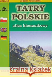 Atlas kieszonkowy - Tatry Polskie 1:30 000  9788374991537 Sygnatura - książka