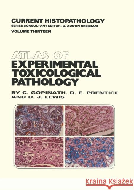 Atlas of Experimental Toxicological Pathology C. Gopinath D. Prentice D. J. Lewis 9789401079303 Springer - książka