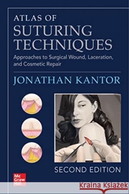 Atlas of Suturing Techniques: Approaches to Surgical Wound, Laceration, and Cosmetic Repair, Second Edition Jonathan Kantor 9781264264391 McGraw-Hill Education - książka