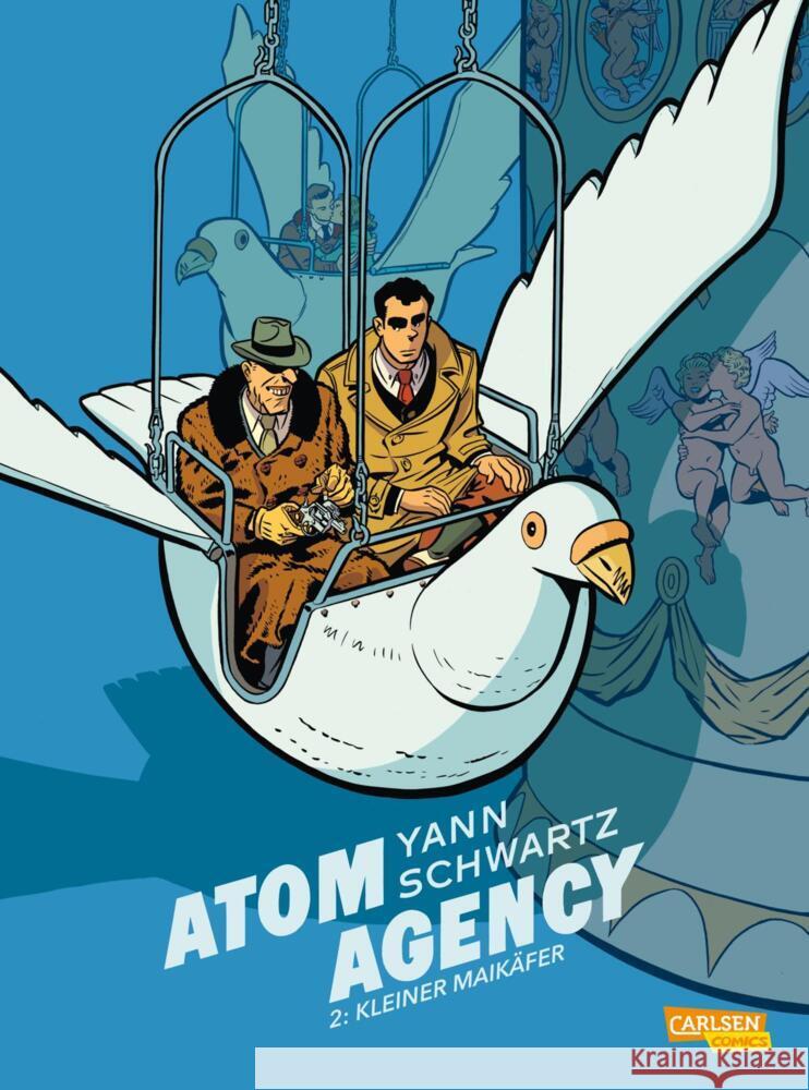 Atom Agency 2: Kleiner Maikäfer Yann 9783551756466 Carlsen Comics - książka