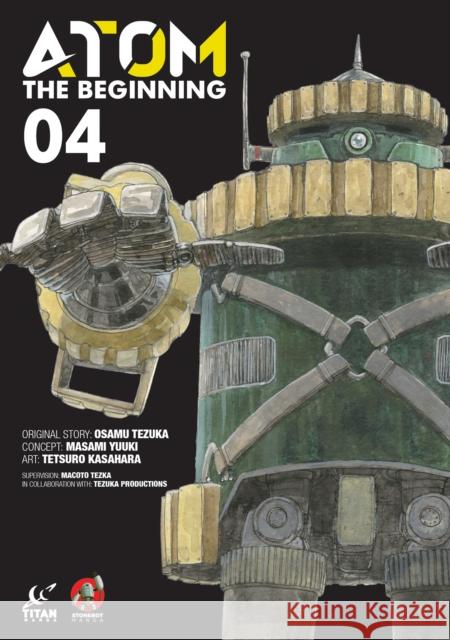 ATOM: The Beginning Vol. 4 Osamu Tezuka 9781787740013 Titan Books Ltd - książka