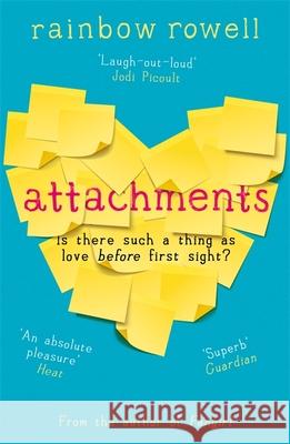 Attachments Rainbow Rowell Rebecca Lowman  9781409195795 Orion Publishing Co - książka