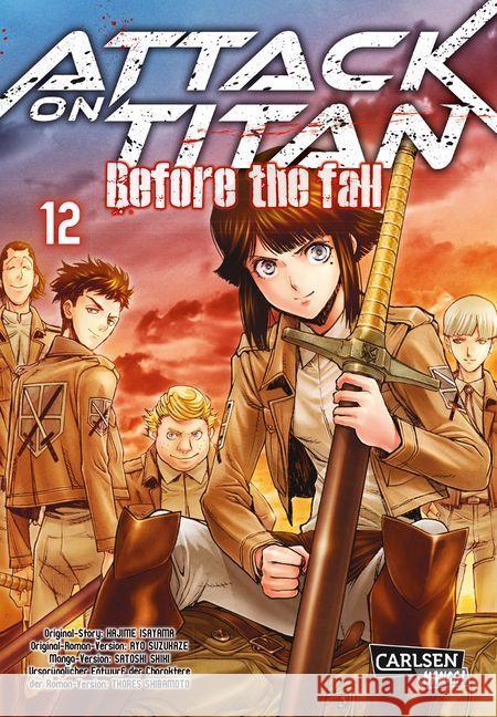 Attack on Titan - Before the Fall. Bd.12 Isayama, Hajime; Suzukaze, Ryo 9783551745309 Carlsen - książka