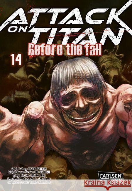 Attack on Titan - Before the Fall. Bd.14 Isayama, Hajime; Suzukaze, Ryo 9783551746382 Carlsen - książka