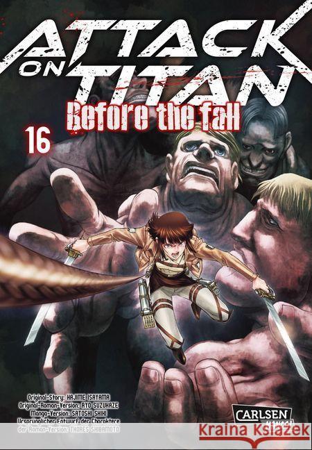 Attack on Titan - Before the Fall. Bd.16 Isayama, Hajime; Suzukaze, Ryo 9783551746481 Carlsen - książka