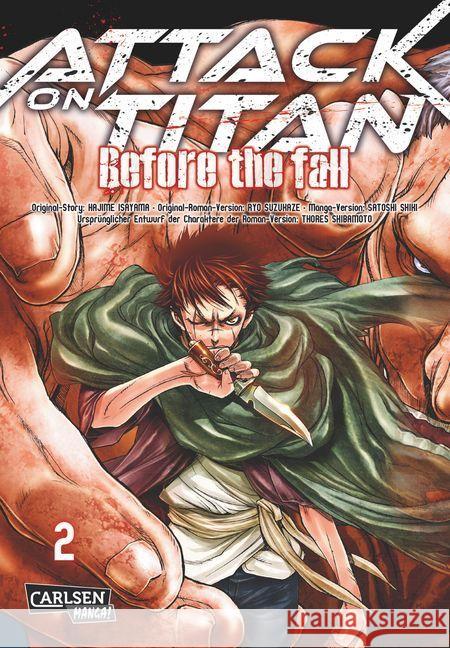 Attack on Titan - Before the Fall. Bd.2 Isayama, Hajime; Suzukaze, Ryo 9783551743718 Carlsen - książka