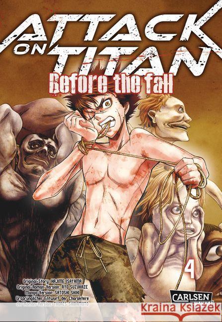 Attack on Titan - Before the Fall. Bd.4 Isayama, Hajime; Suzukaze, Ryo; Shiki, Satoshi 9783551743732 Carlsen - książka