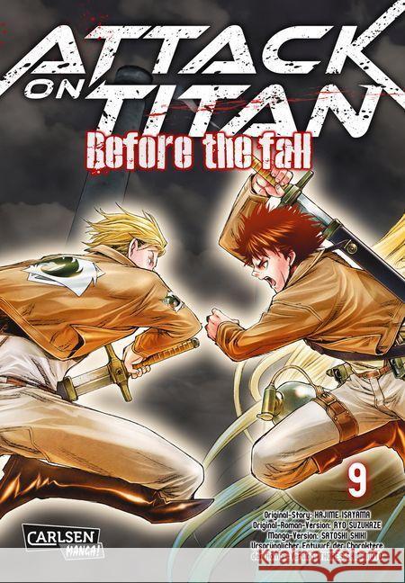 Attack on Titan - Before the Fall. Bd.9 Isayama, Hajime; Suzukaze, Ryo 9783551745279 Carlsen - książka