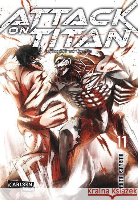Attack on Titan. Bd.11 Isayama, Hajime 9783551799319 Carlsen - książka