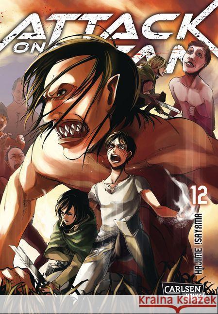 Attack on Titan. Bd.12 Isayama, Hajime 9783551799326 Carlsen - książka