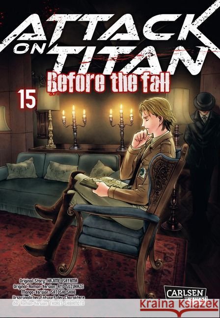 Attack on Titan - Before the Fall. Bd.15 Isayama, Hajime; Suzukaze, Ryo 9783551746399 Carlsen - książka