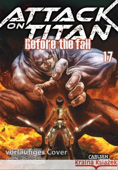 Attack on Titan - Before the Fall. Bd.17 Isayama, Hajime; Suzukaze, Ryo 9783551746498 Carlsen - książka