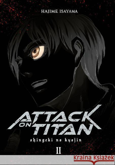 Attack on Titan Deluxe. Bd.2 : Edle 3-in-1-Ausgabe im Hardcover mit Farbseiten Isayama, Hajime 9783551741042 Carlsen - książka