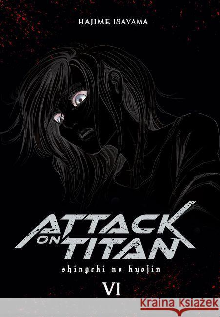 Attack on Titan Deluxe. Bd.6 : Edle 3-in-1-Ausgabe im Hardcover mit Farbseiten Isayama, Hajime 9783551741080 Carlsen - książka