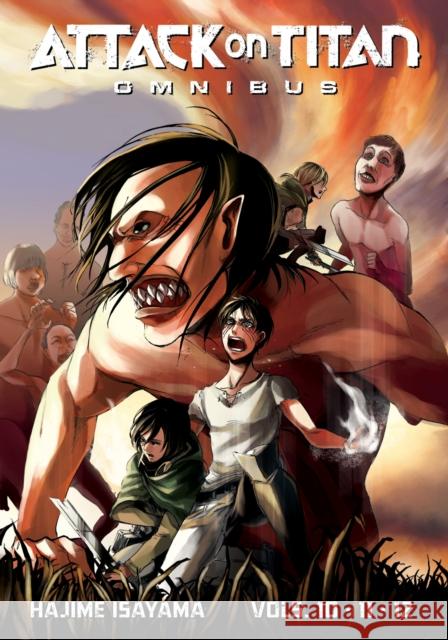 Attack on Titan Omnibus 4 (Vol. 10-12) Hajime Isayama 9781646513772 Kodansha America, Inc - książka